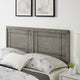 Marlee Wood Twin Platform Bed With Splayed Legs by Modway| Gray