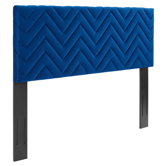 Modway Mercy Chevron Tufted Performance Velvet Full/Queen Headboard |No Shipping Charges