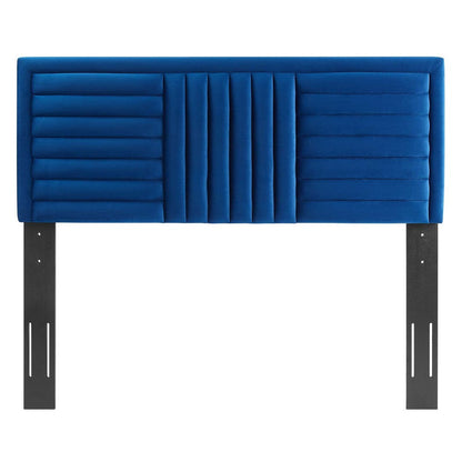 Believe Channel Tufted Performance Velvet Twin Headboard  - No Shipping Charges