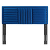 Believe Channel Tufted Performance Velvet Twin Headboard  - No Shipping Charges