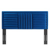 Believe Channel Tufted Performance Velvet King/California King Headboard - No Shipping Charges