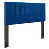 Patience Channel Tufted Performance Velvet Twin Headboard  - No Shipping Charges