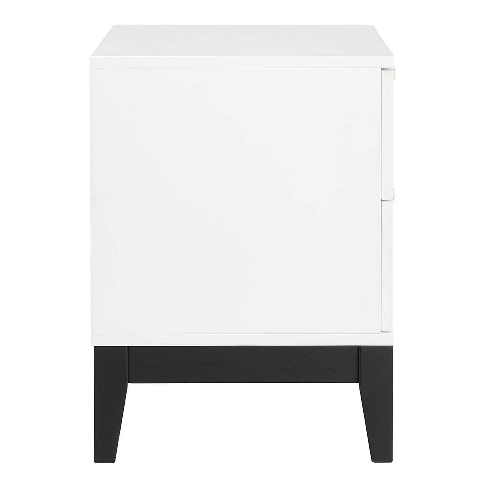 Modway Dakota Modern Nightstand White MDY-MOD-6671-WHI