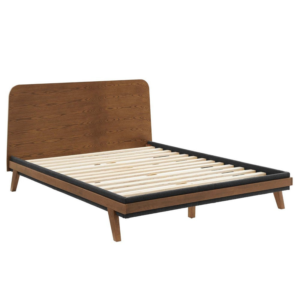 Dylan Queen Platform Bed by Modway| Brown