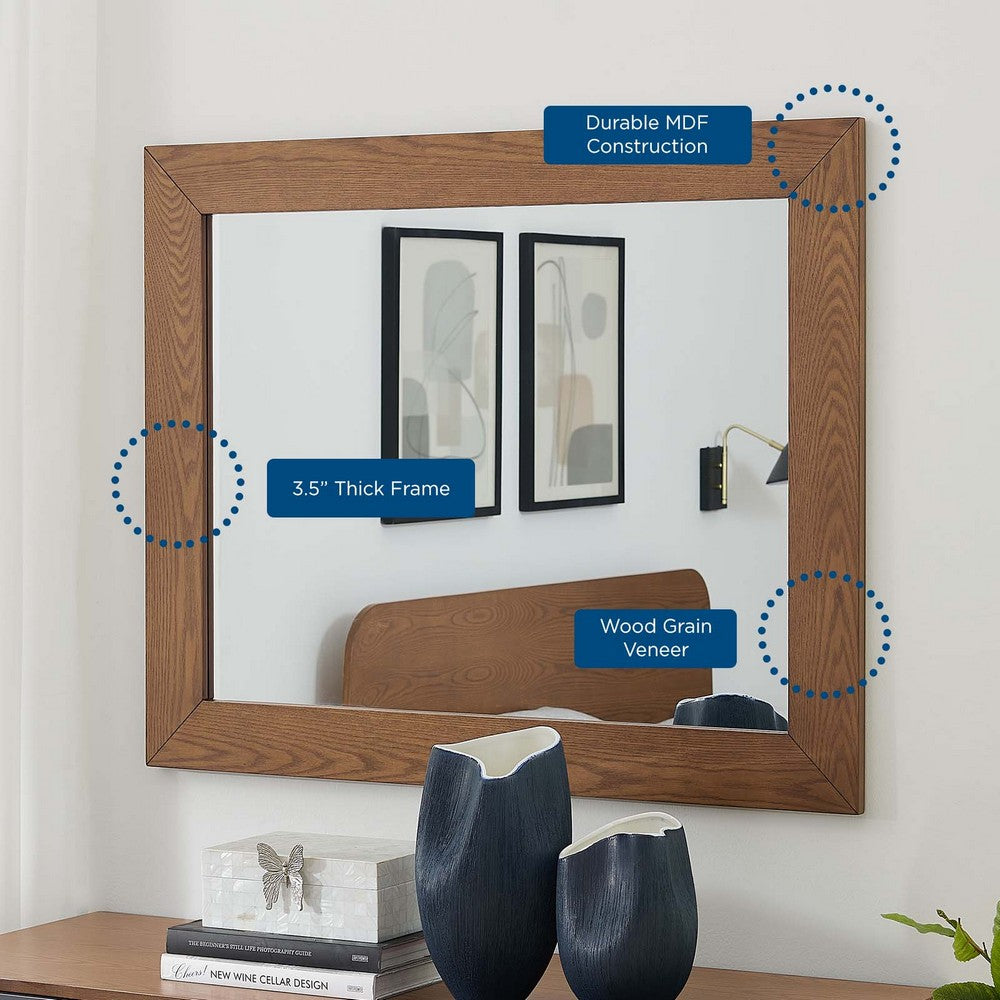 Dylan Mirror by Modway| Brown