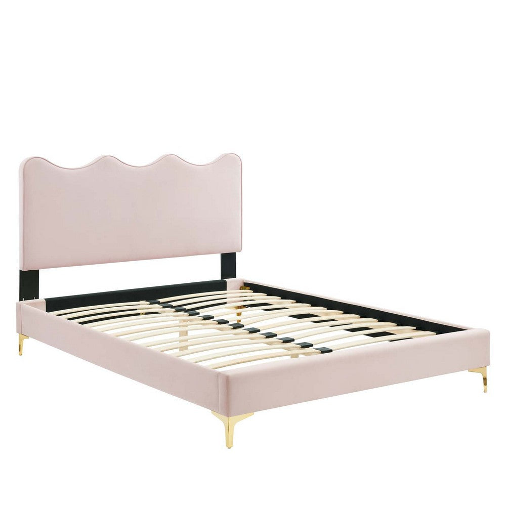 Modway Current Platform Full Pink