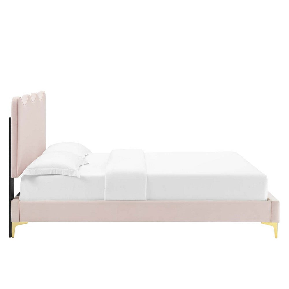 Modway Current Platform Full Pink