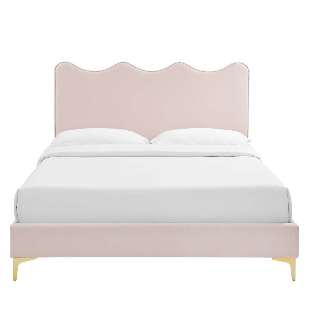 Modway Current Platform Full Pink