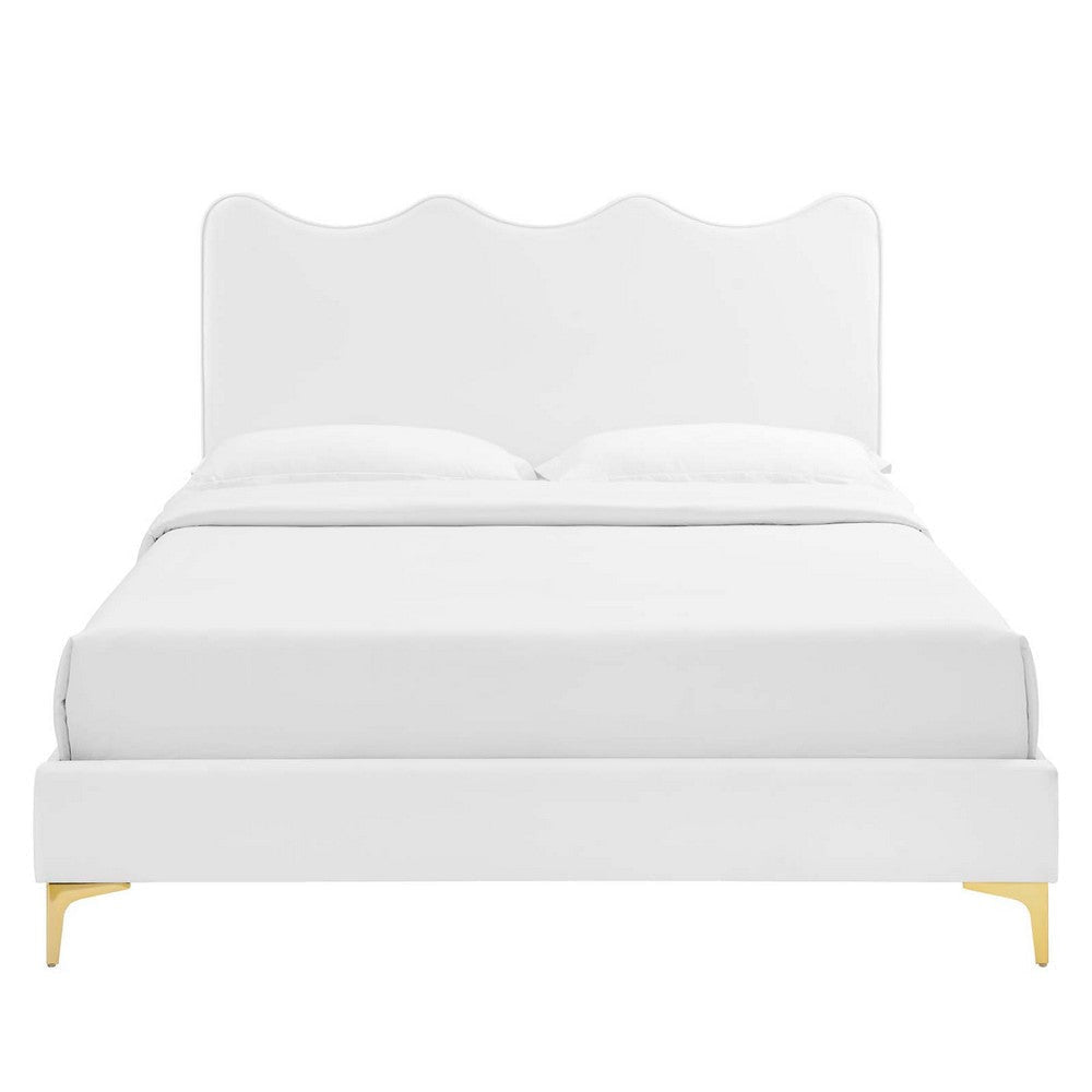 Modway Current Platform Full White