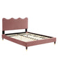 Modway Current Platform Full Dusty Rose MDY-MOD-6731-DUS