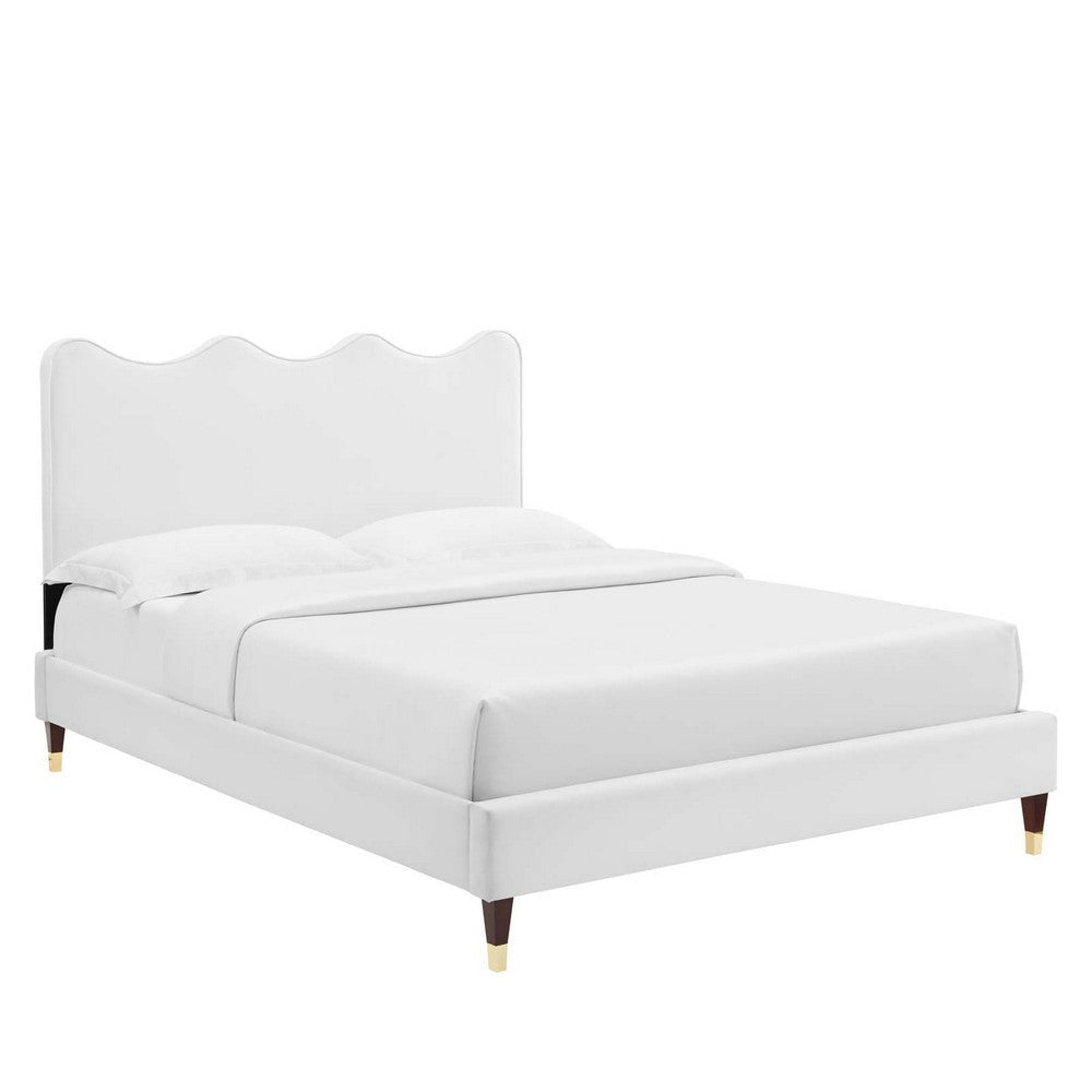 Modway Current Platform, Full, White