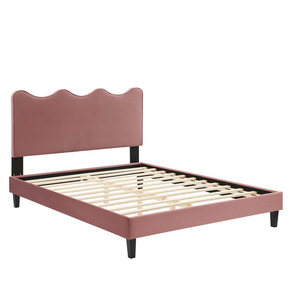 Modway Current Platform Queen (U.S. Standard) Dusty Rose MDY-MOD-6735-DUS