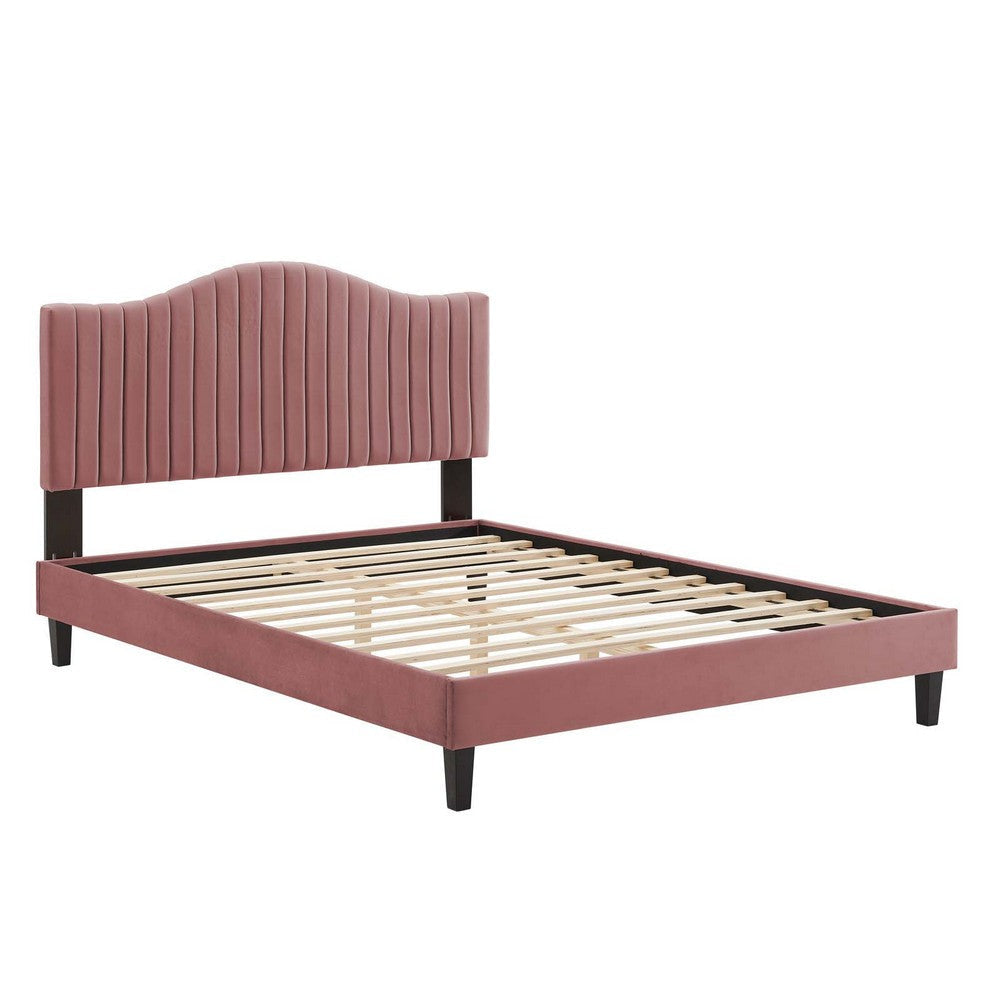 Modway Juniper Platform Twin Dusty Rose MDY-MOD-6744-DUS