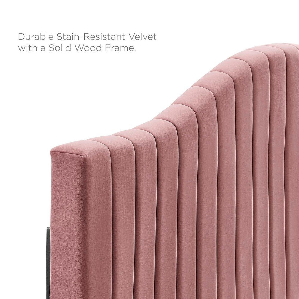 Modway Juniper Platform Twin Dusty Rose MDY-MOD-6744-DUS