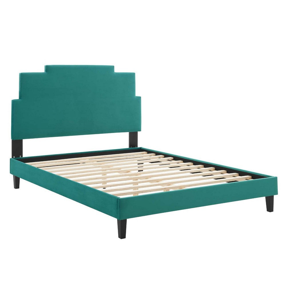 Modway Lindsey Platform Full Teal MDY-MOD-6921-TEA