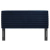 Tranquil Channel Tufted King/California King Headboard  by Modway| Blue