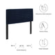Tranquil Channel Tufted King/California King Headboard  by Modway| Blue