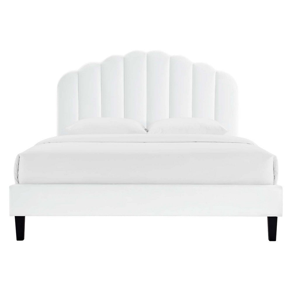 Modway Daisy Platform Full White MDY-MOD-7039-WHI