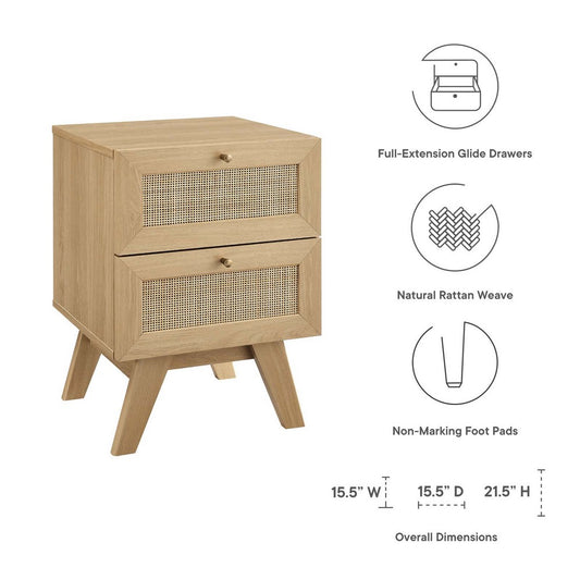 Modway Soma 2-Drawer Nightstand |No Shipping Charges