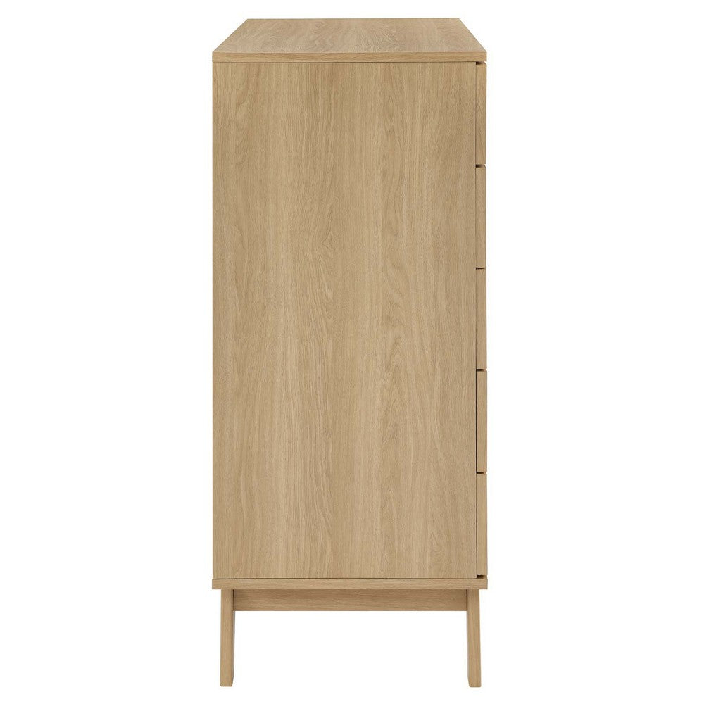 Soma 5-Drawer Chest by Modway| Brown