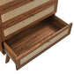 Modway Soma 5 Chest of Drawers in Walnut 31 x 18.5 x 44.5 MDY-MOD-7052-WAL