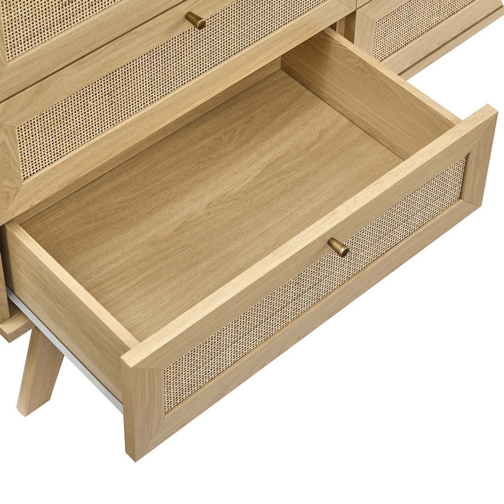Soma 6-Drawer Dresser by Modway| Brown