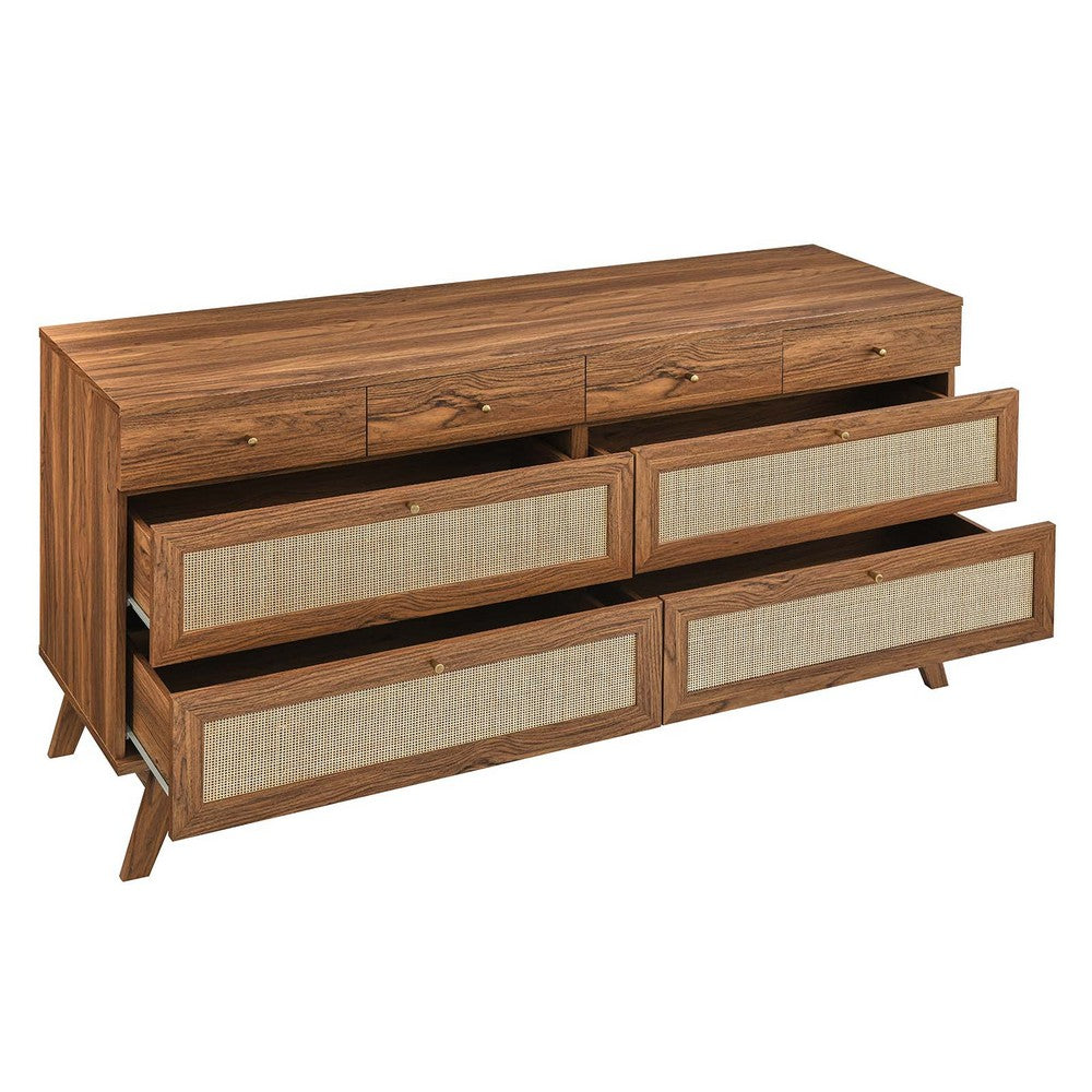 Soma 8-Drawer Dresser by Modway| Brown