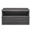 Modway Render Mid-Century Modern Wall-Mount Nightstand Charcoal
