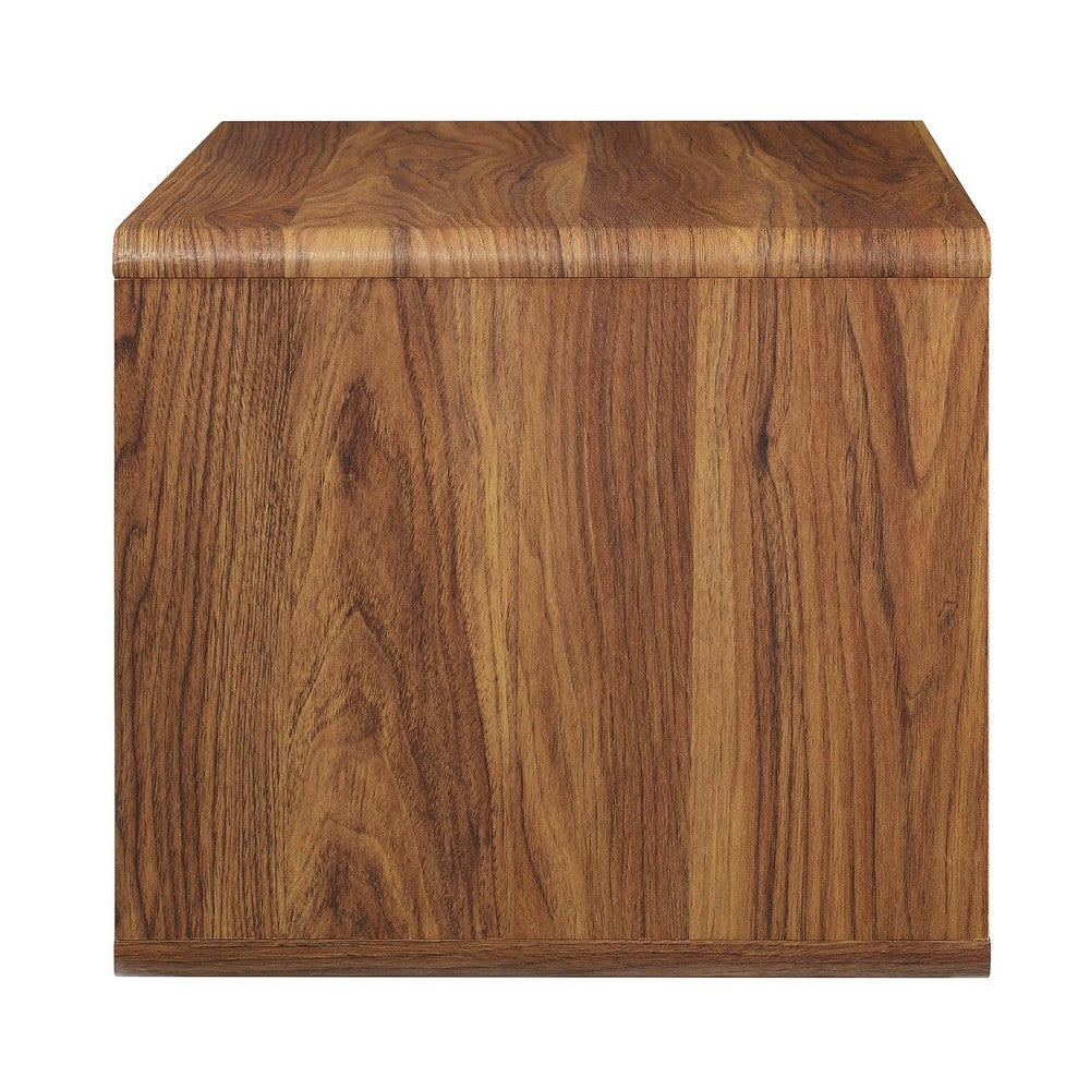 Transmit Wall Mount Nightstand by Modway| White