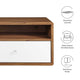Transmit Wall Mount Nightstand by Modway| White