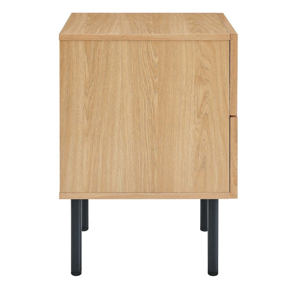 Chaucer 2-Drawer Nightstand by Modway| Brown