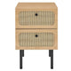 Chaucer 2-Drawer Nightstand by Modway| Brown