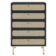 Chaucer 5-Drawer Chest by Modway| Black