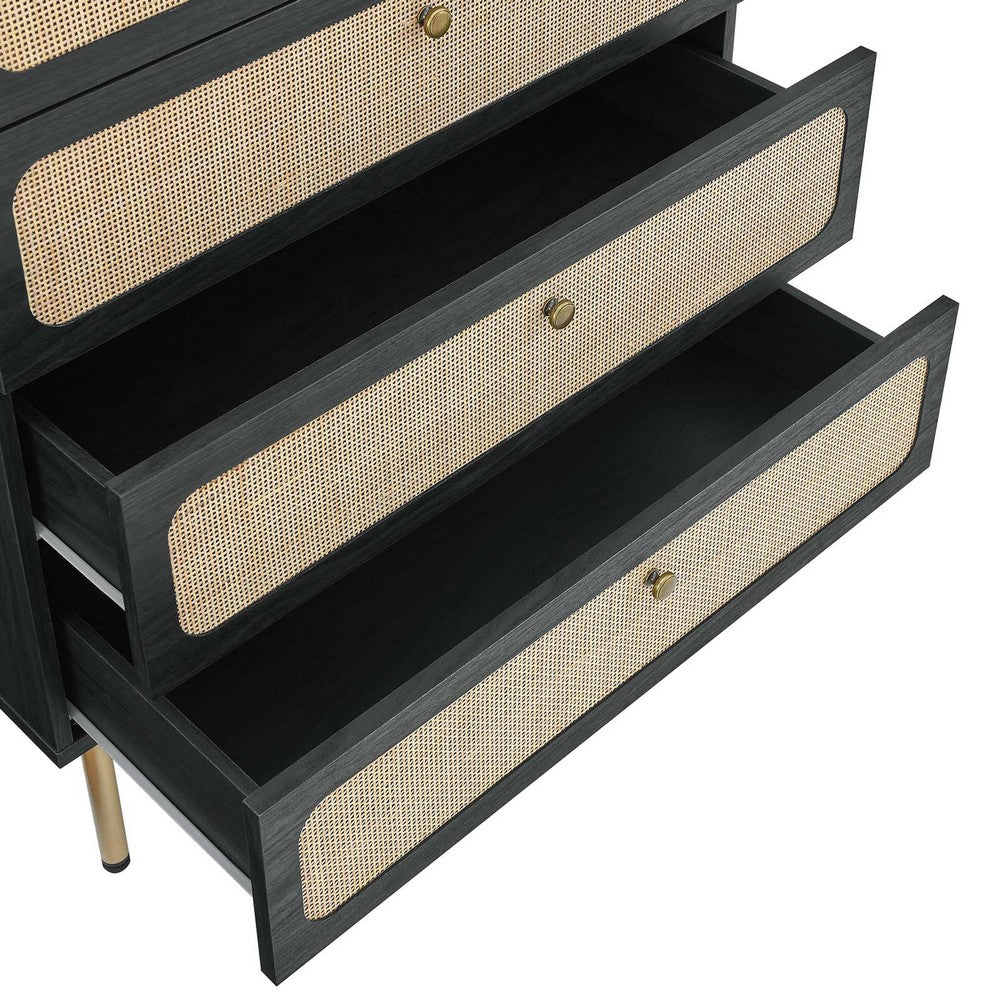 Chaucer 5-Drawer Chest by Modway| Black