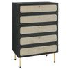 Chaucer 5-Drawer Chest by Modway| Black