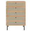 Chaucer 5-Drawer Chest by Modway| Brown