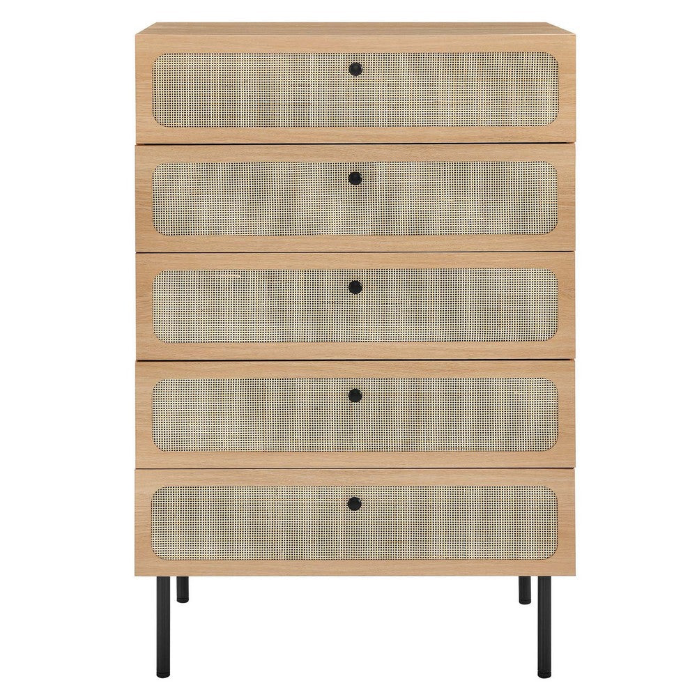 Chaucer 5-Drawer Chest by Modway| Brown