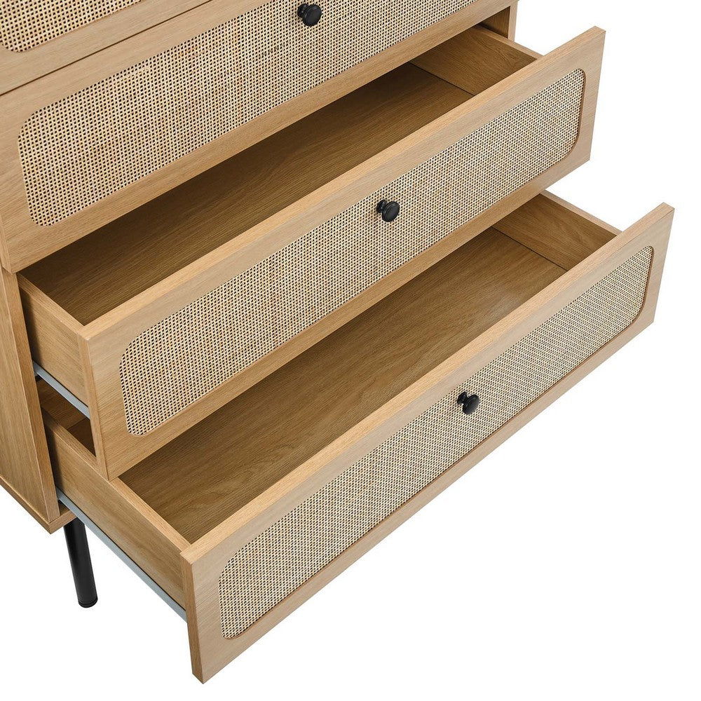 Chaucer 5-Drawer Chest by Modway| Brown