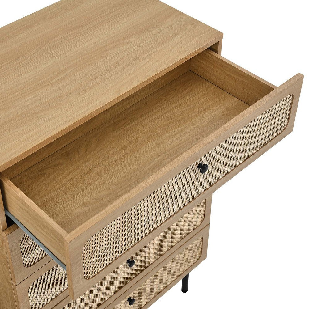 Chaucer 5-Drawer Chest by Modway| Brown