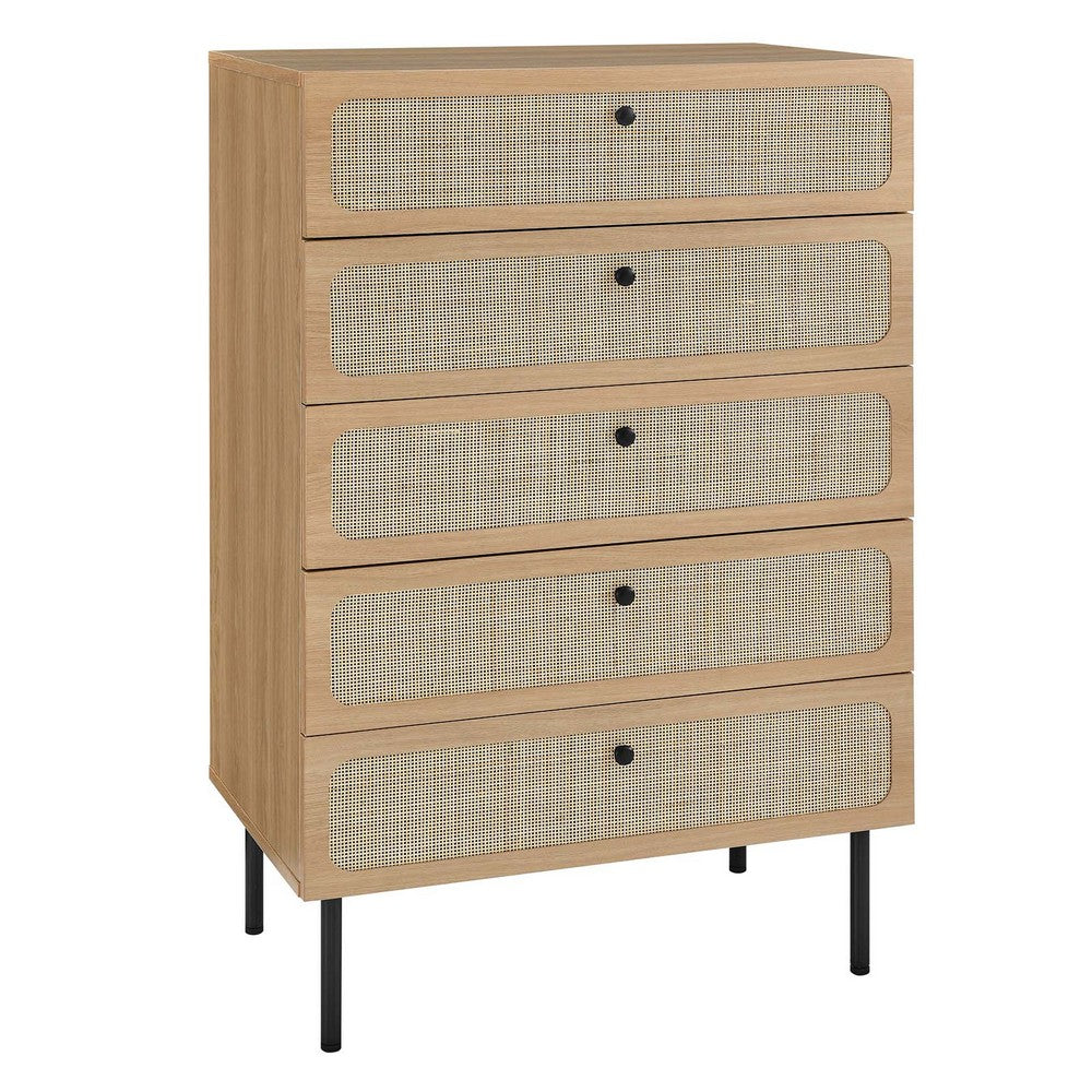 Chaucer 5-Drawer Chest by Modway| Brown