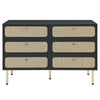 Chaucer 6-Drawer Compact Dresser by Modway| Black