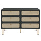 Chaucer 6-Drawer Compact Dresser by Modway| Black