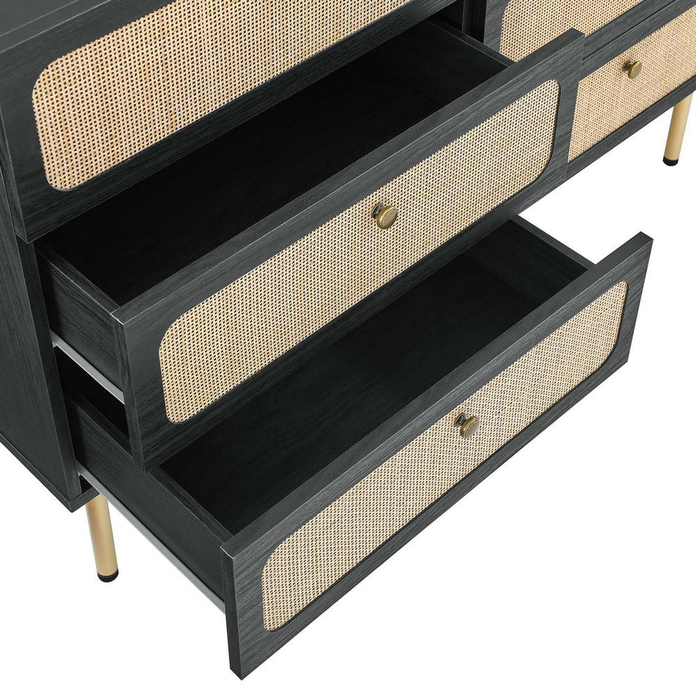 Chaucer 6-Drawer Compact Dresser by Modway| Black