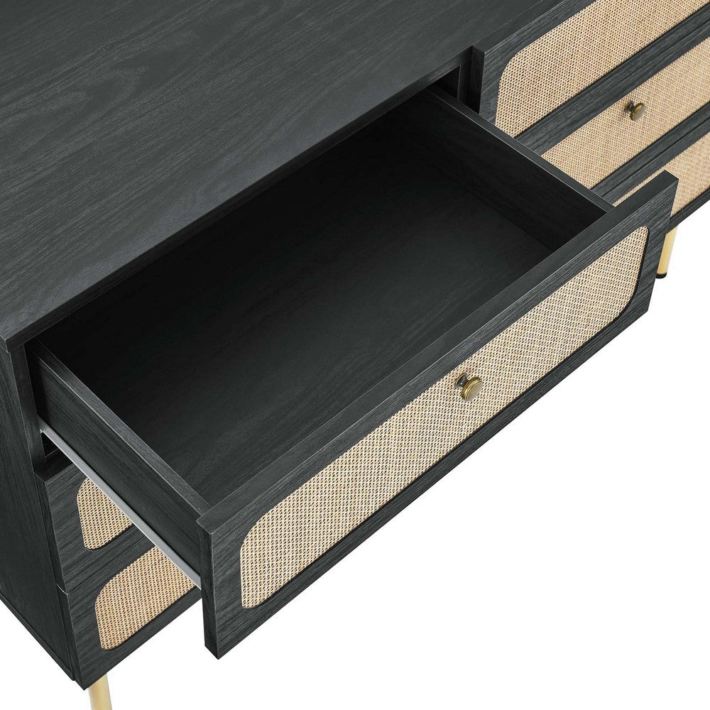 Chaucer 6-Drawer Compact Dresser by Modway| Black
