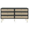 Chaucer 6-Drawer Dresser by Modway| Black