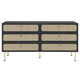 Chaucer 6-Drawer Dresser by Modway| Black