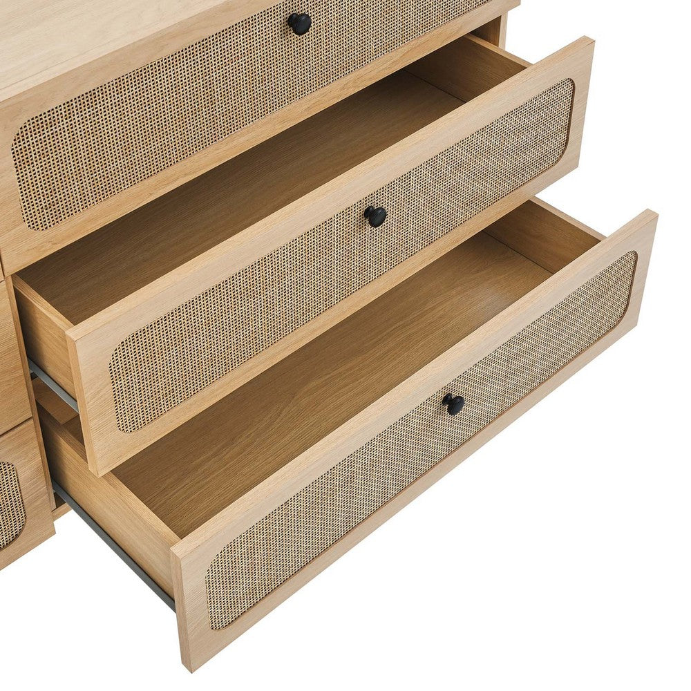 Chaucer 6-Drawer Dresser by Modway| Brown
