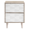 Vespera 2-Drawer Nightstand by Modway| White