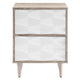 Vespera 2-Drawer Nightstand by Modway| White