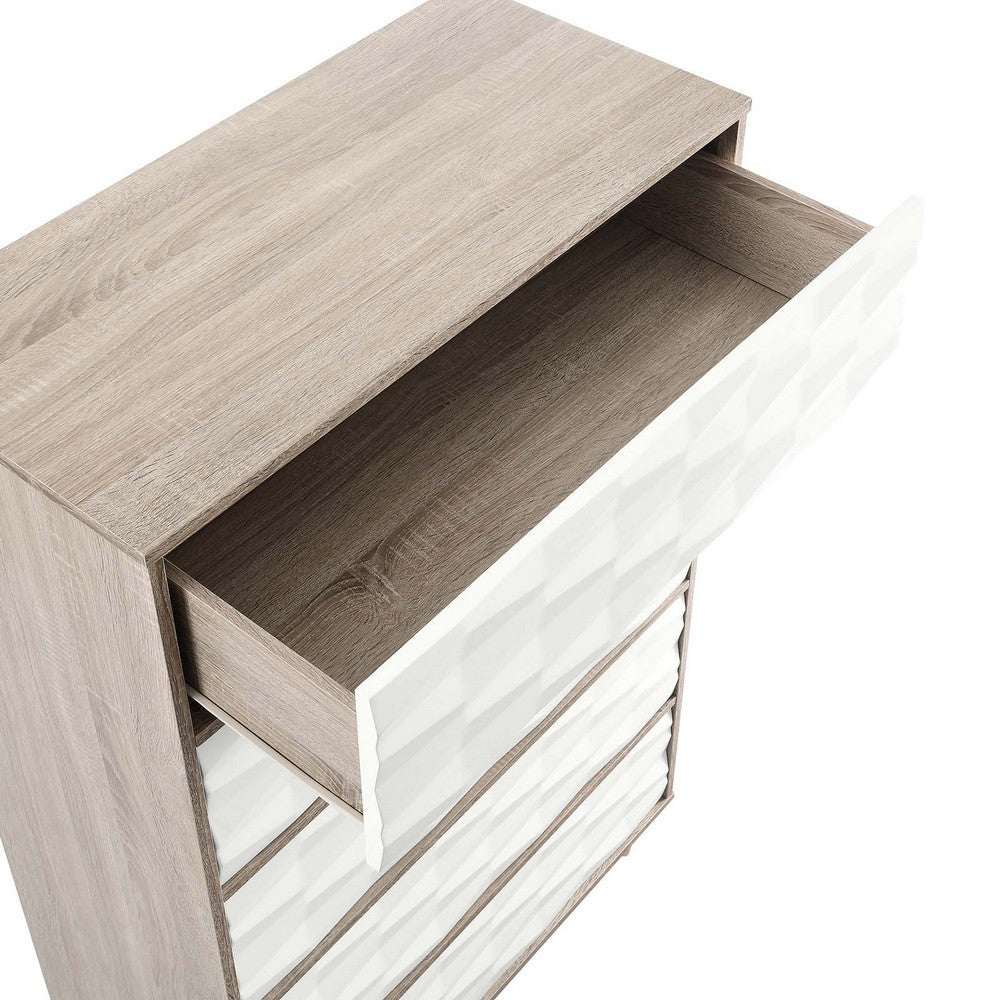 Vespera 5-Drawer Chest by Modway| White